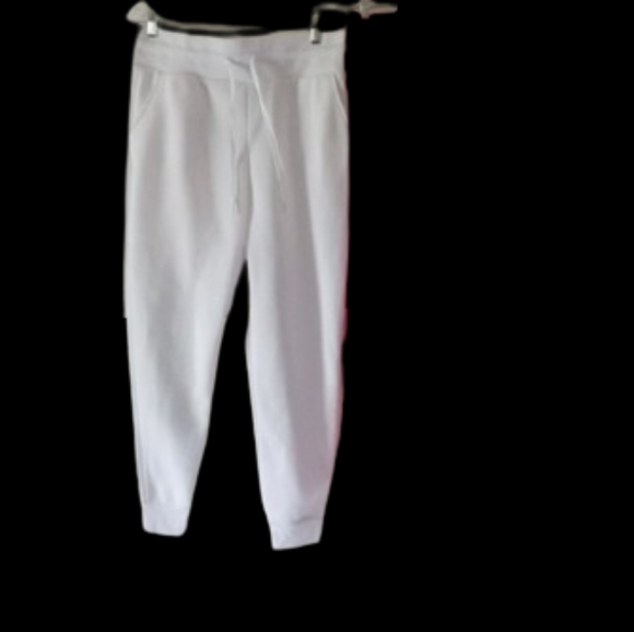 Love Streak Drawstring "Fluff Lined Jogger" White Sweatpants -Size: Large - NWT - Picture 6 of 10
